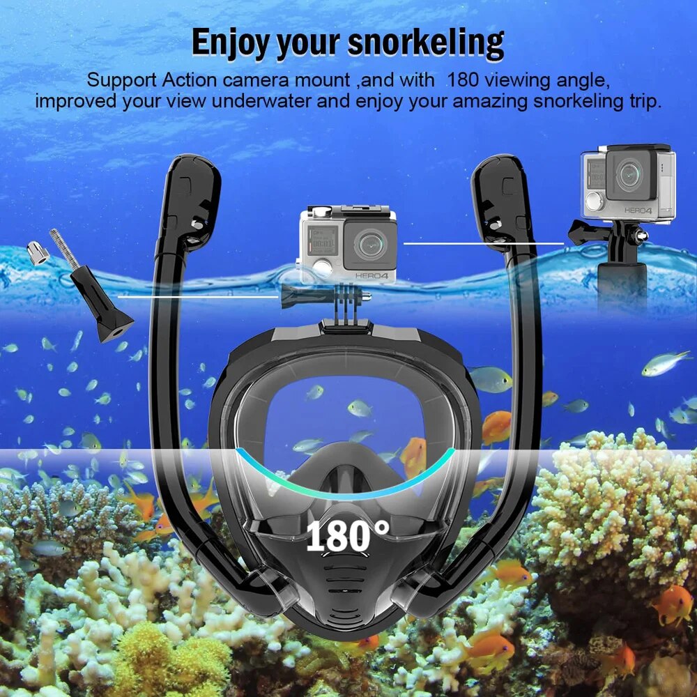 Маска для подводного плавания  – обзор и цена Freediving Mask Set