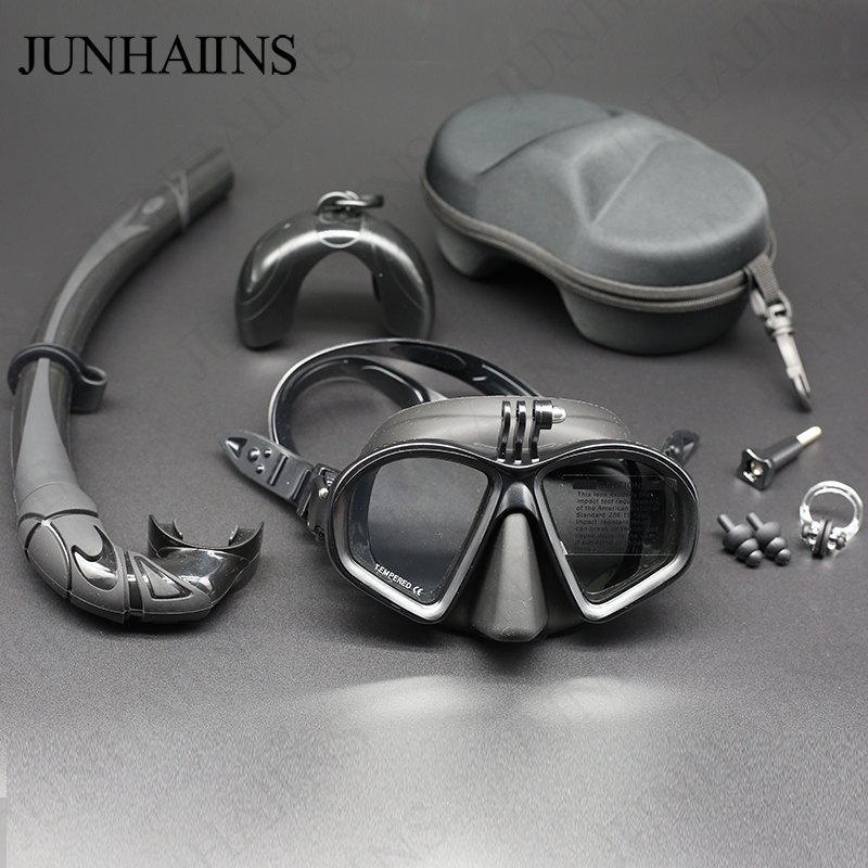Маска для дайвинга с низким об – обзор и цена Freediving Mask Set